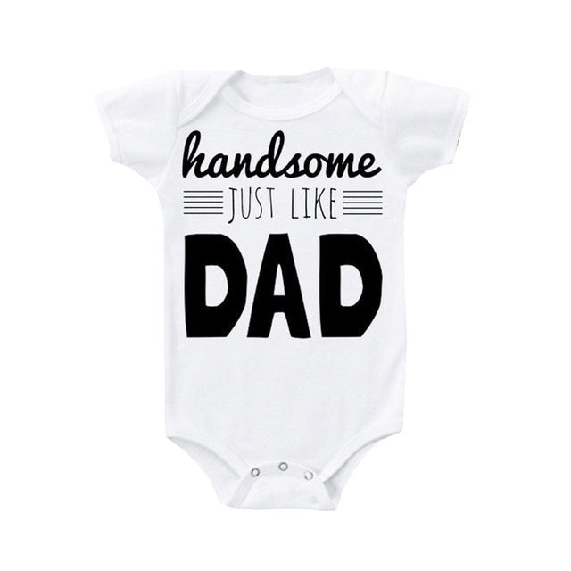 Handsome dad romper