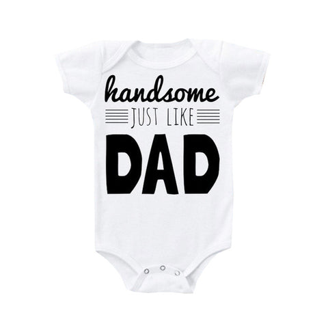 Handsome dad romper