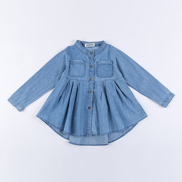 Casual denim blouse