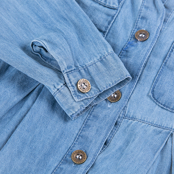 Casual denim blouse