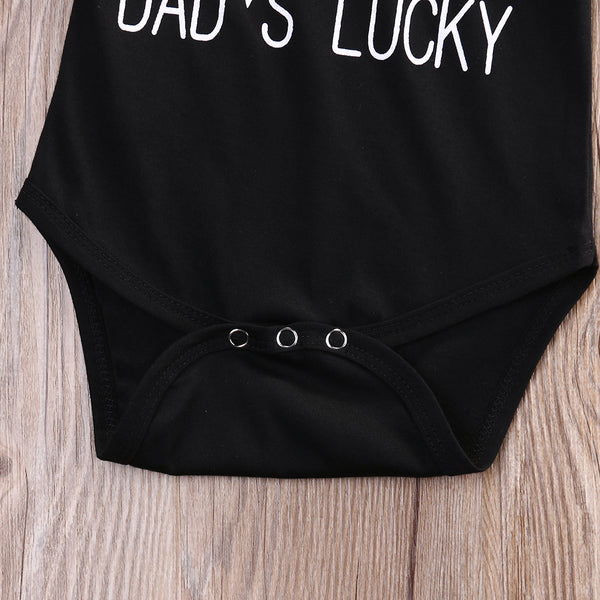 Dad's LUCKY romper